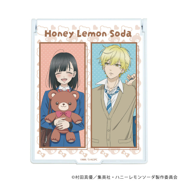 『ハニーレモンソーダ』デカキャラミラー02/石森羽花&三浦 界 ぬいぐるみver.(描き下ろしイラスト)